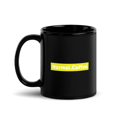 Black Glossy Mug