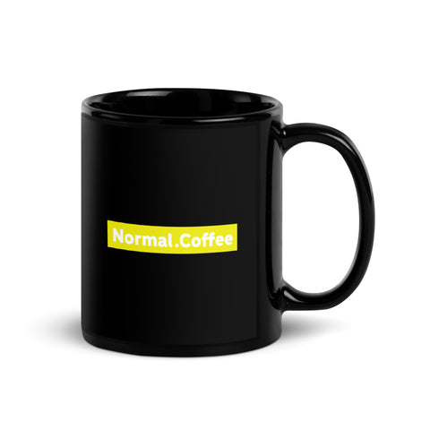 Black Glossy Mug