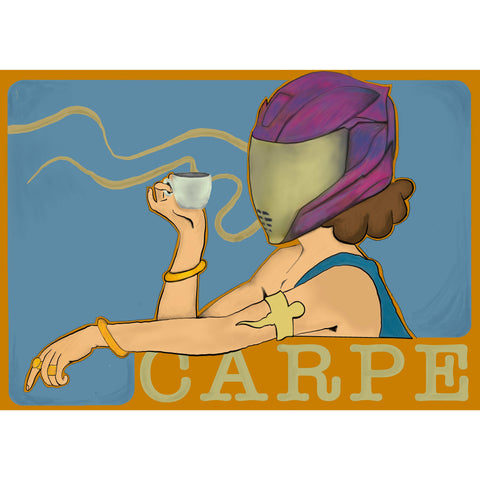Carpe Seize the Day Print