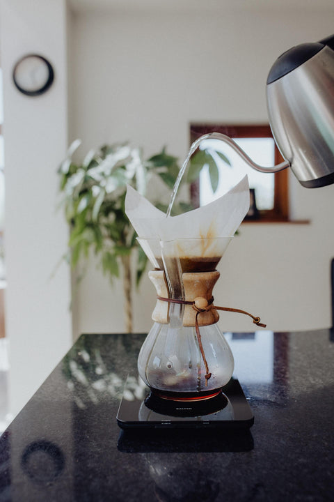 Pour Over Coffee Brewing