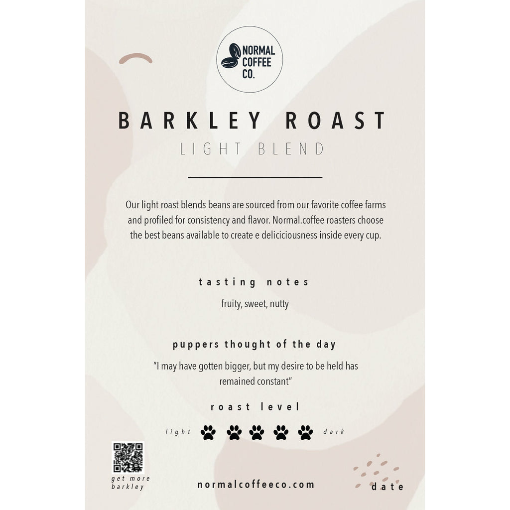 Barkley Blend Light Roast Coffee