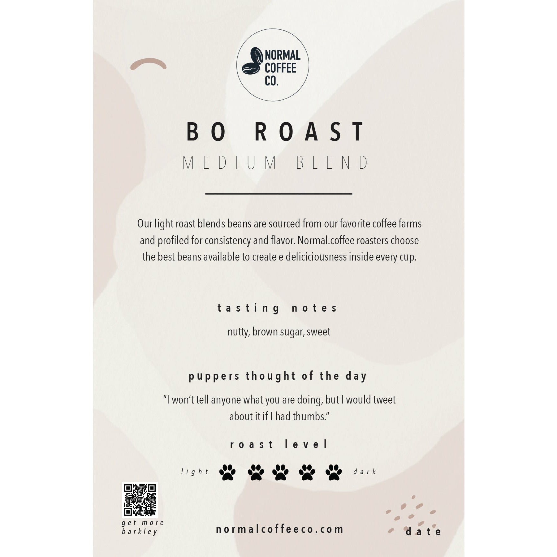 Bo Blend Medium Roast Coffee