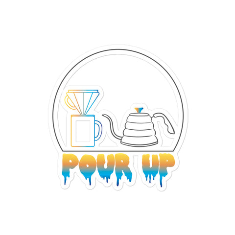 Pour Up Sticker