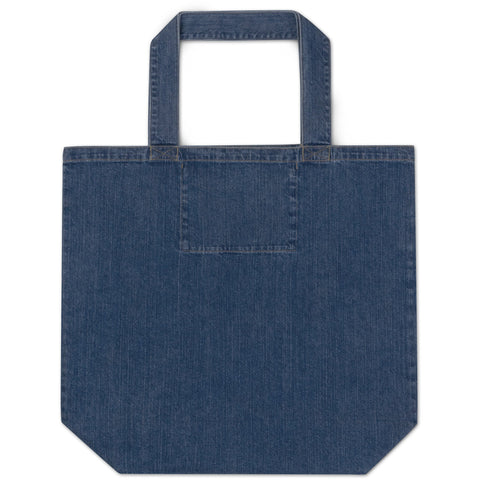 Good Vibes Organic Denim Tote