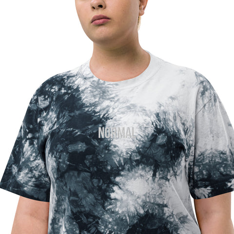 Normal Oversized tie-dye t-shirt