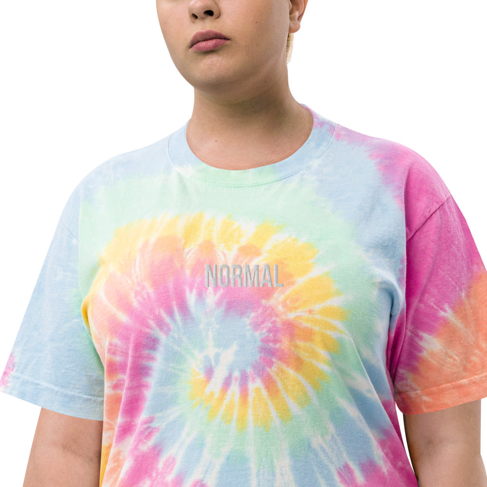 T shirt tie discount and dye femme oversize